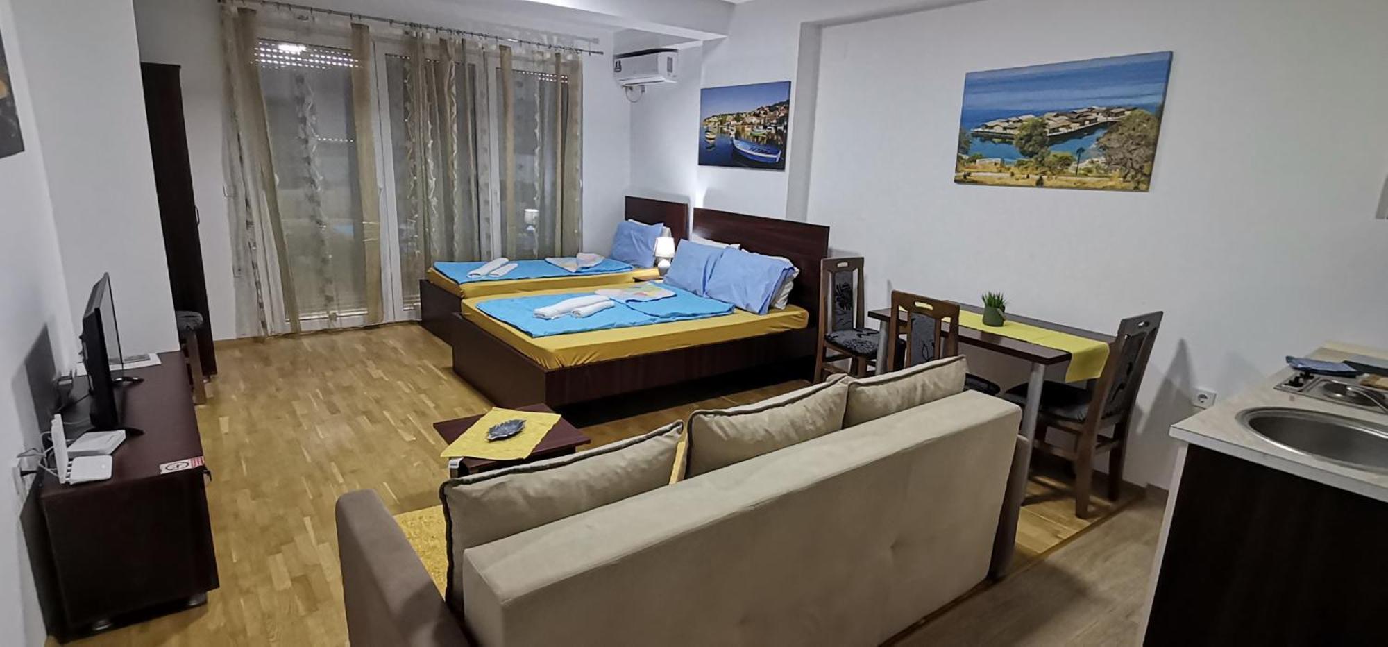 אוהריד Center Apartment Delfina מראה חיצוני תמונה