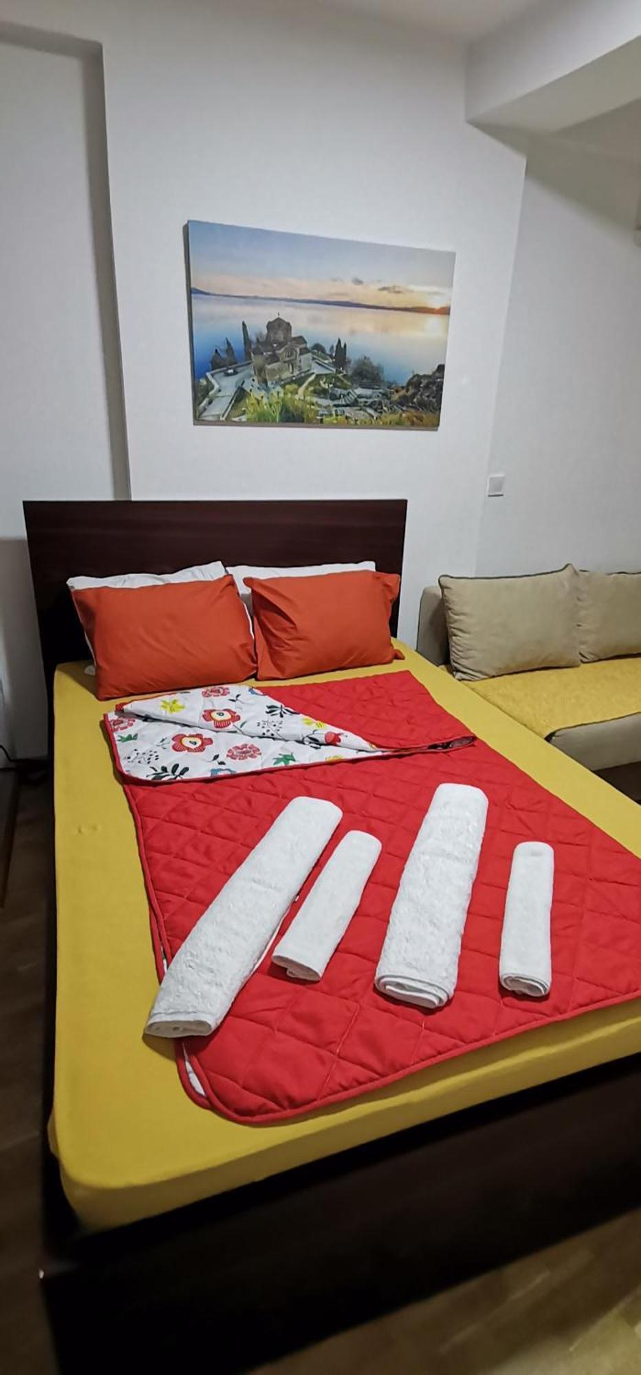 אוהריד Center Apartment Delfina מראה חיצוני תמונה